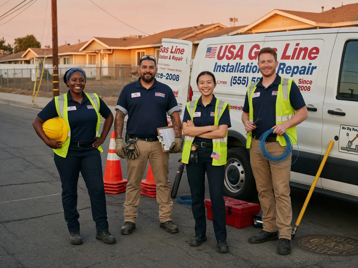 Gas Line Installation company in Questa, NM